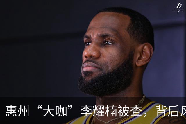 惠州“大咖”李耀楠被查，背后风波真不是盖的！
